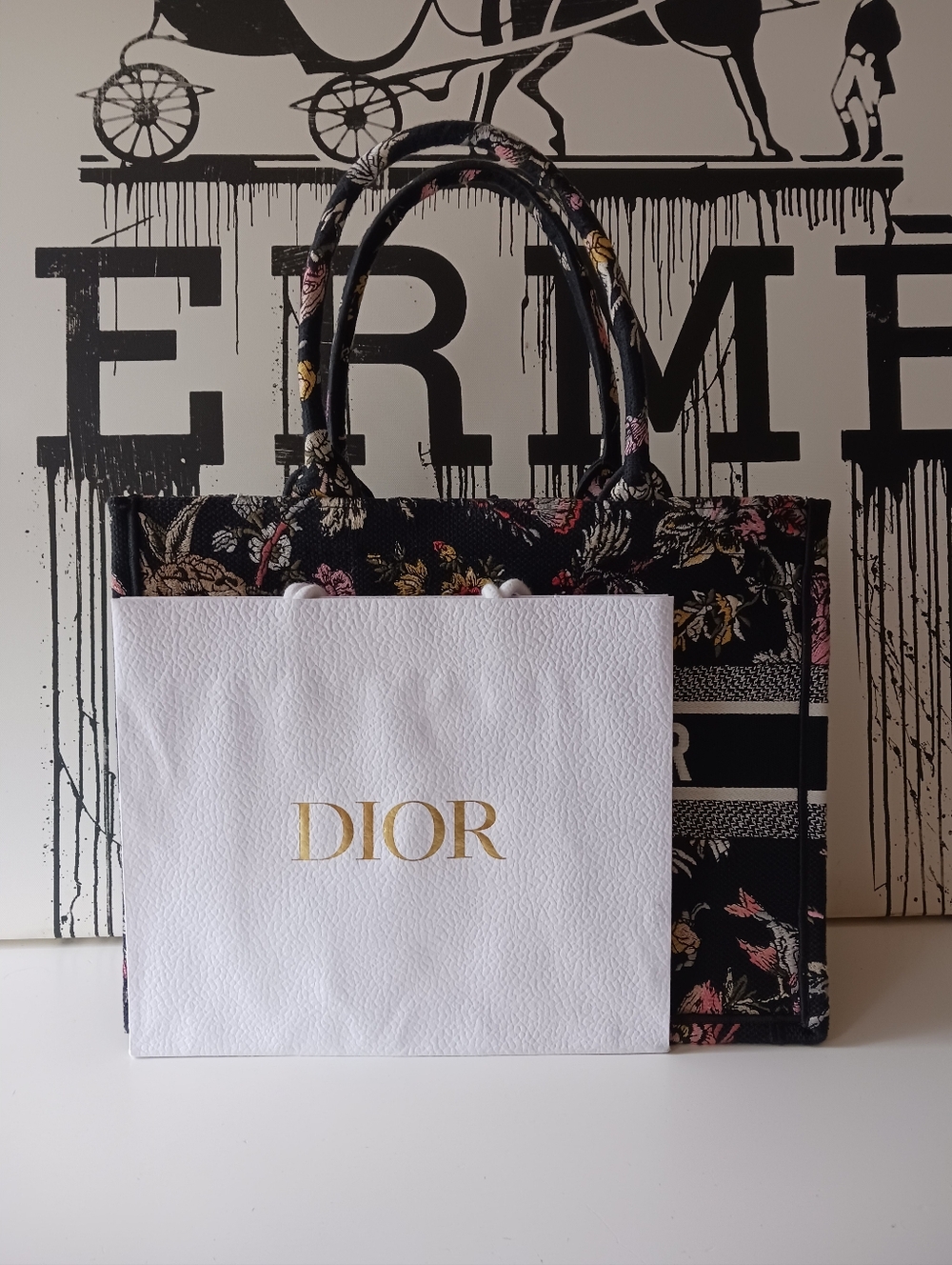 Christian Dior Gift Bag And Streetwear Fashion Book bag , Tote Bag - Picture 2 of 7